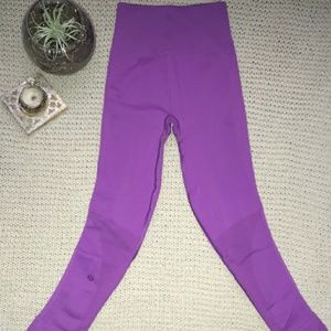Lululemon Magenta Zone In Tight